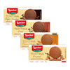 [Bundle of 4] Loacker TORTINA Biscuits 63g - Original / Dark / Peanut Butter / Triple Chocolate