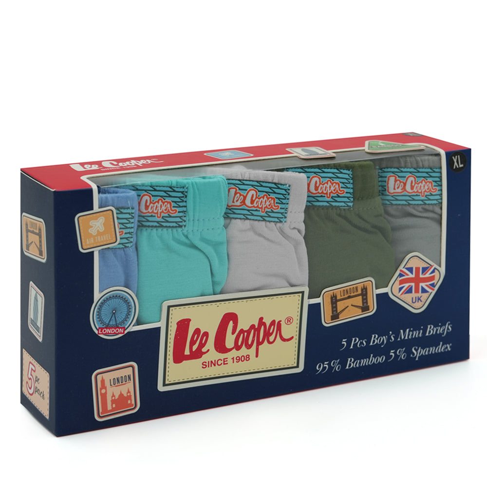 Lee Cooper 5 -pc Pack Boys' Mini Brief (M1490-2)