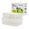 [Online Exclusive] MAX CHAO CHENG 3-pc Refrigerator Storage Food Box