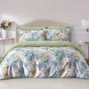 MARIE CLAIRE Tencel Printed Fitted Sheet Set - Pastel Botanical