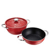MEYER Himalaya 3pc Cookware Set - Red