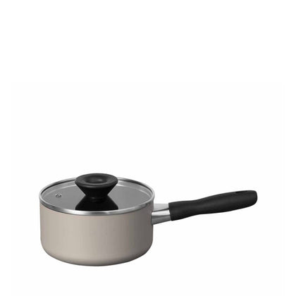 MEYER Bauhaus 16cm/1.4L Saucepan with Glass Lid