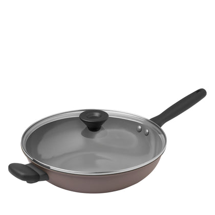 MEYER Cera 30cm Covered Stirfry Pan with Helper Handle
