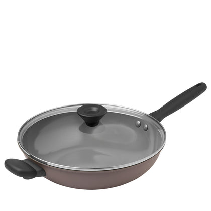 MEYER Cera 30cm Covered Stirfry with Helper Handle