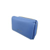 Mel&Co Saffiano-Effect Compact Tri-Fold Wallet-Baby Blue