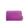 Mel&Co Saffiano-Effect Compact Tri-Fold Wallet - Lilac