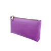 Mel&Co Saffiano-Effect Coin Pouch with Keyring- Lilac