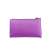 Mel&Co Saffiano-Effect Coin Pouch with Keyring- Lilac