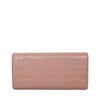 Mel&Co Croco Tri-Fold Long Wallet - Pink (MF2001EC)