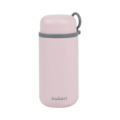 Kukeri  280ml Vacuum Insulated Handy Bottle - Pink