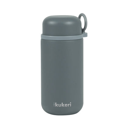Kukeri  280ml Vacuum Insulated Handy Bottle - Slate Grey