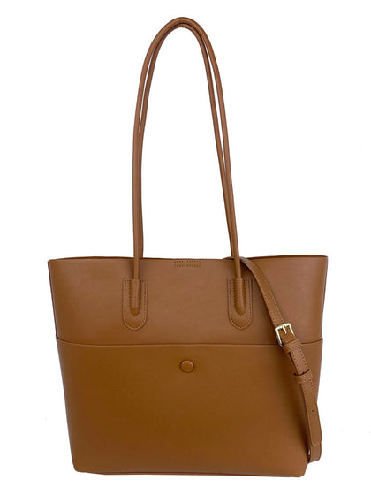 Mel&Co Sling-Bag-In-Tote - Tan