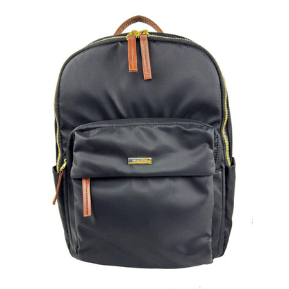 Mel&Co Nylon Casual Travel Backpack-Black