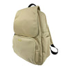 Mel&Co Nylon Casual Backpack With Flap-Beige