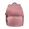 Mel&Co Nylon Casual Backpack With Flap -Rose