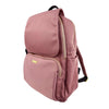 Mel&Co Nylon Casual Backpack With Flap -Rose