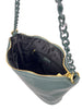 Mel&Co Acrylic Chain Shoulder Sling Bag - Sea Green