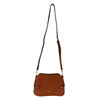 Mel&Co Pebbled Faux Leather Sling Bag-Tan