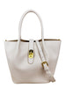 Mel&Co Chain Sling Bag in Satchel Bag - Cream