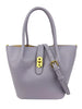 Mel&Co Chain Sling Bag In Satchel Bag - Lavender