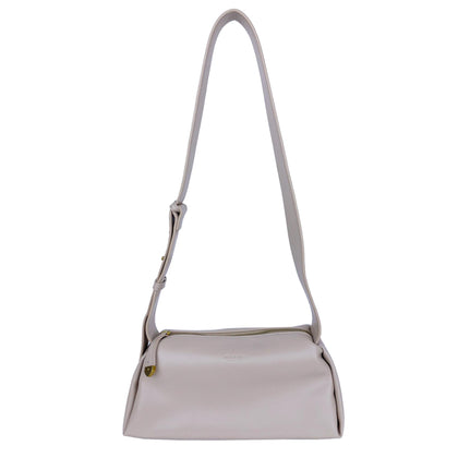 Mel&Co Baguette Shoulder Bag -Stone