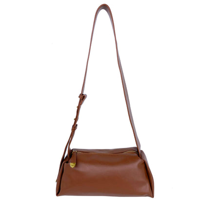 Mel&Co Baguette Shoulder Bag-Tan