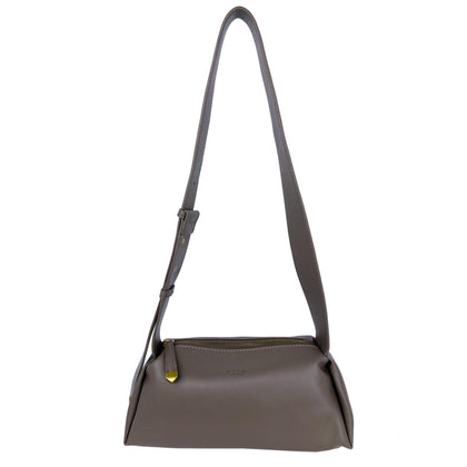 Mel&Co Baguette Shoulder Bag-Taupe