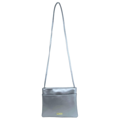 Mel&Co Flat Sling Bag-Silver