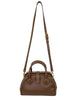 Mel&Co Petite Crossbody Satchel Bag - Coffee