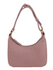 Mel&Co Pebbled Crescent Bag - Muted Pink