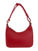 Mel&Co Pebbled Crescent Bag - Red