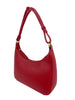 Mel&Co Pebbled Crescent Bag - Red