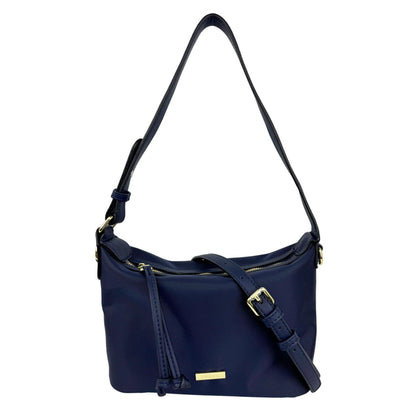 Mel&Co Nylon Shoulder Sling Bag Small -Navy