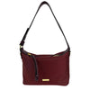 Mel&Co Nylon Shoulder Sling Bag Small -Wine