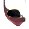 Mel&Co Nylon Shoulder Sling Bag Small -Wine