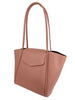 Mel&Co Pouch-Bag-In-Tote with Flap - Peach