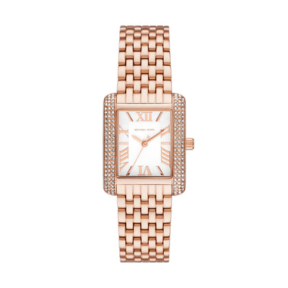 Michael Kors Emery Three-Hand Rose Gold-Tone Watch