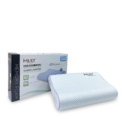 MLILY Aircell Contour Memory Foam Pillow