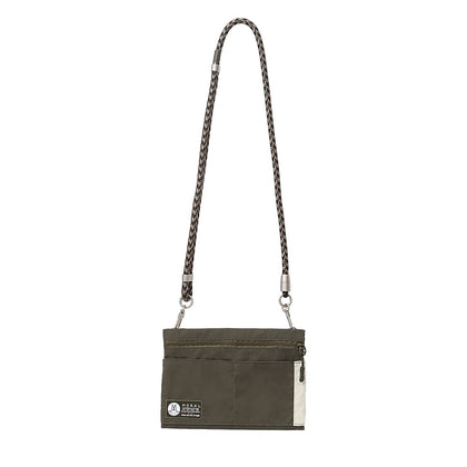 MORAL Napier Rad Bottle Crossbody - Medium Khaki