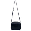 Mel&Co Double Zipper Front Boxy Sling Bag- Black