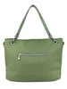 Mel&Co Embossed Nylon Double Handle Bag - Sea Green