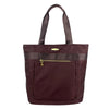 Mel&Co Nylon Tote Bag -Reddish Brown