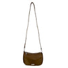 Mel&Co Casual Nylon Shoulder Sling Bag Small-Light Brown