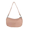 Mel&Co Casual Nylon Shoulder Sling Bag Small -Light Pink