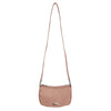 Mel&Co Casual Nylon Shoulder Sling Bag Small -Light Pink