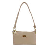 Mel&Co Slim Shoulder Sling Bag Small-Beige