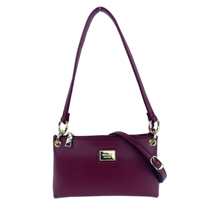 Mel&Co Slim Shoulder Sling Bag Small - Wine