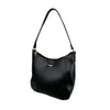 Mel&Co Faux Leather Lightweight Shoulder Bag - Black (MN294R)