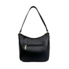 Mel&Co Faux Leather Lightweight Shoulder Bag - Black (MN294R)