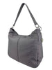 Mel&Co Embossed Nylon Single Handle Bag - Grey